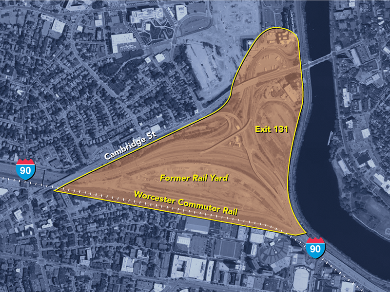 Map of Boston: Allston Multimodal